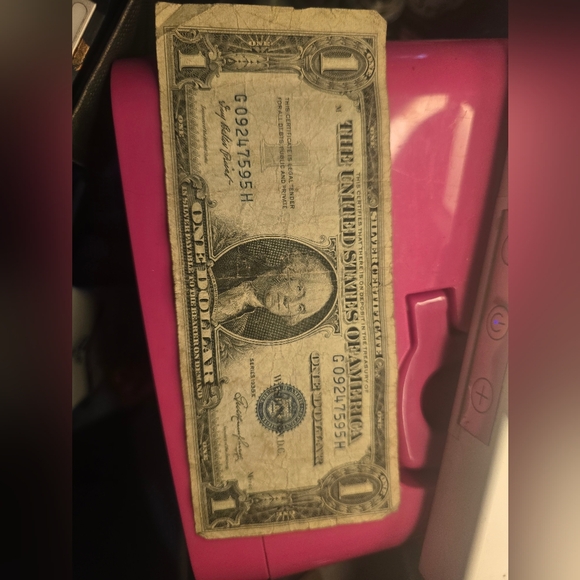 1935 series E silver certificate 1$ error bill - Picture 14 of 16